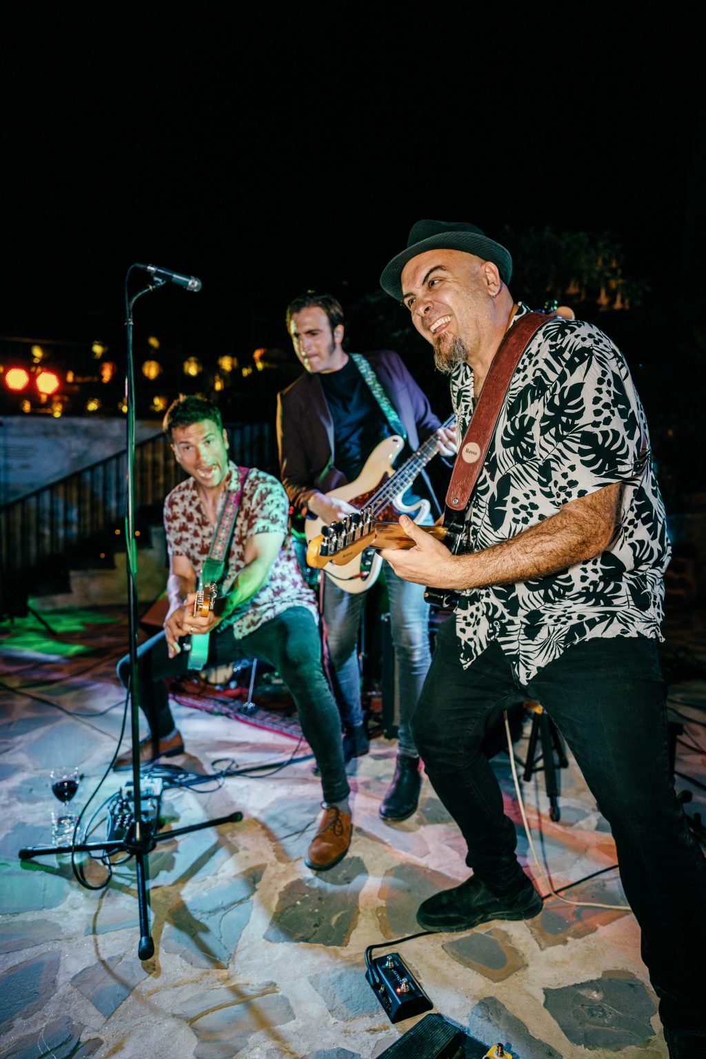 Live band performing at the party, Casa de la Era wedding in Marbella