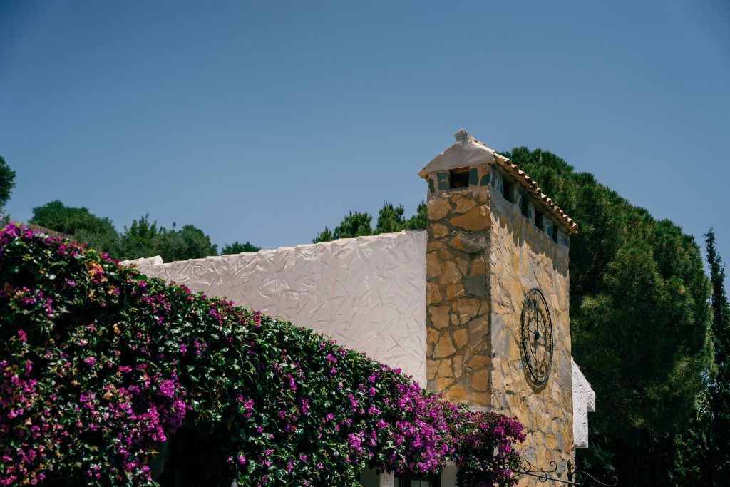 Casa de la Era venue exterior on the wedding morning, wedding in Marbella