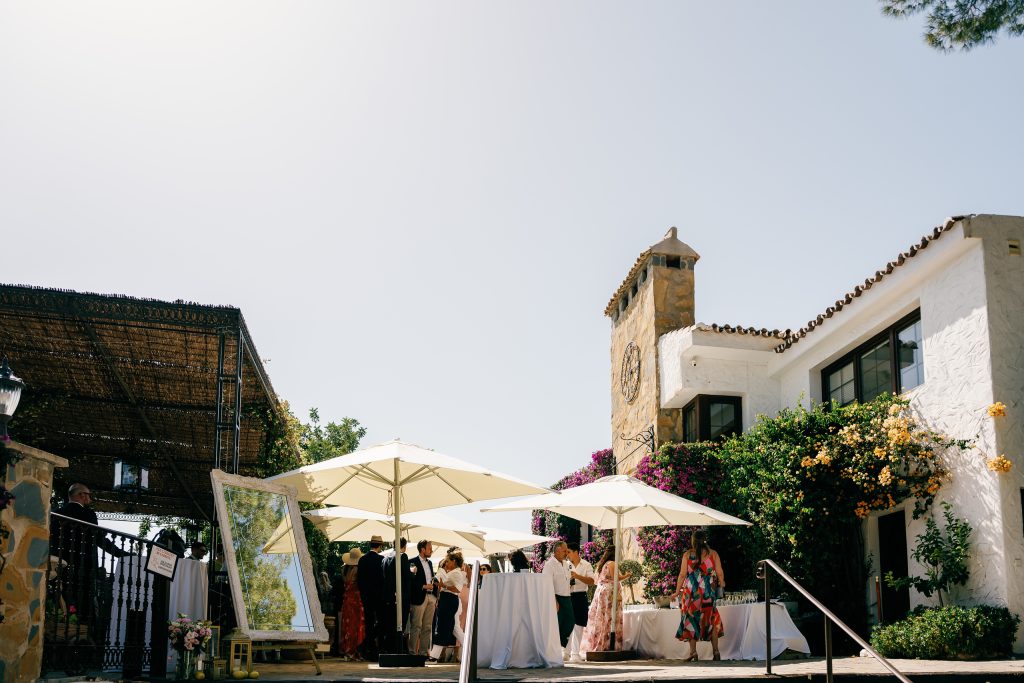 Main building of Casa de la Era, wedding in Marbella
